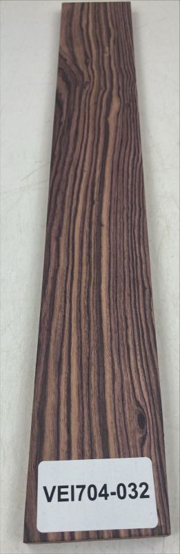 Fretboard Kingwood, 515x76x10mm, Unique Piece #032